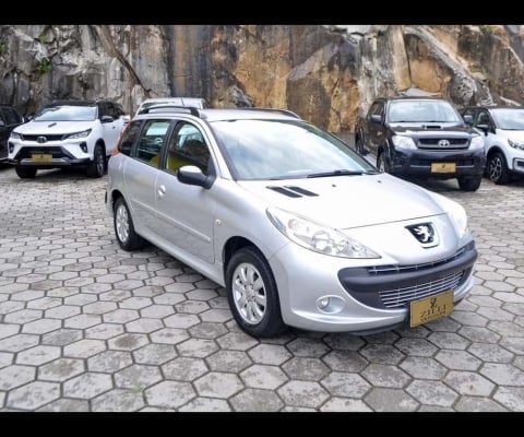 Peugeot 207 SW XR SPORT 1.4 MT  - Prata - 2010/2011