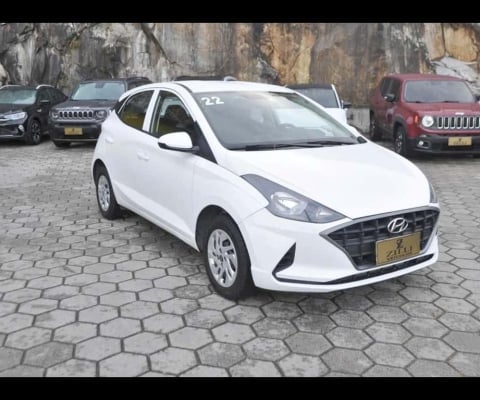 Hyundai HB20 SENSE 1.0 MT  - Branca - 2021/2022