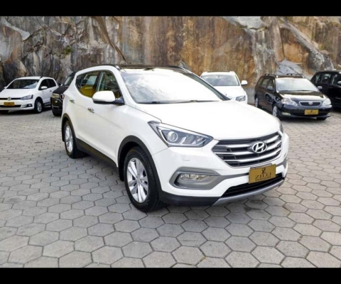 Hyundai Santa Fé GLS 3.3 V6 4X4 AT (7L) - Branca - 2017/2018