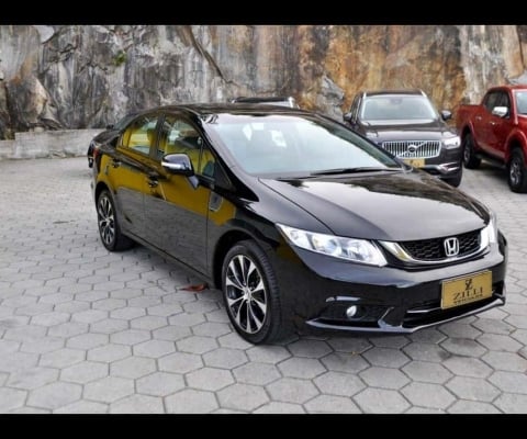 Honda Civic LXR 2.0 AT  - Preta - 2016/2016