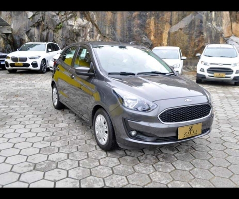 Ford KA SE PLUS 1.0 MT - Cinza - 2020/2021