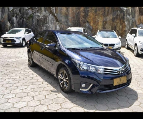 Toyota Corolla GLI 1.8 AT  - Azul - 2016/2017