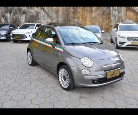 Fiat 500 LOUNGE 1.4 MT  - Cinza - 2009/2010