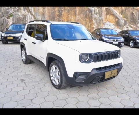 Jeep Renegade SPORT  T270 1.3 TURBO AT  - Branca - 2023/2024