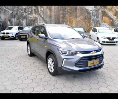 Chevrolet Tracker LT 1.0 TURBO AT  - Cinza - 2020/2021