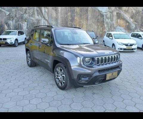 Jeep Renegade LONGITUDE T270 1.3 TURBO AT  - Cinza - 2022/2023