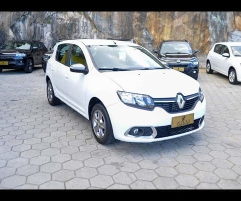 Renault Sandero EXPRESSION 1.0 MT  - Branca - 2018/2018