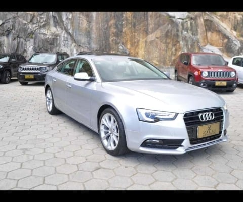 Audi A5 SPORTBACK AMBIENTE 1.8 TFSI AT  - Prata - 2015/2016