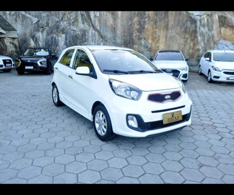 Kia Picanto EX 1.0 AT  - Branca - 2014/2015