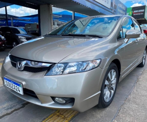 HONDA NEW CIVIC  LXL  1.8  FLEX MANUAL  2010/2011  COMPLETO CONSERVADO