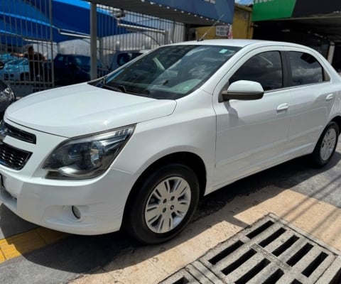 CHEVROLET COBALT LTZ 1.8 FLEX AUTOMATICO  2014/2015  COMPLETO revisado lacrado pneus bons  