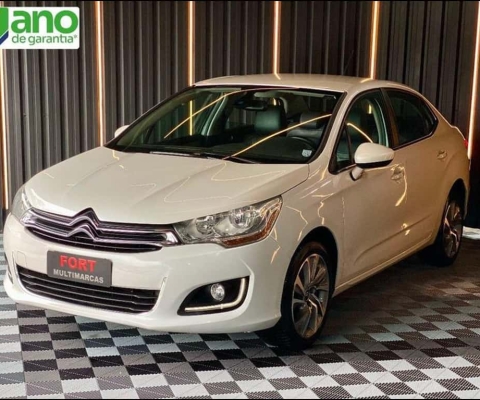 CITROEN C4 LOUNGE 1.6 TENDANCE 16V TURBO FLEX 4P AUTOMATICO 2015