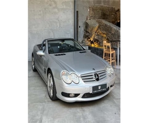 Mercedes-benz Sl 55 2002 5.5 roadster v8 gasolina 2p automático