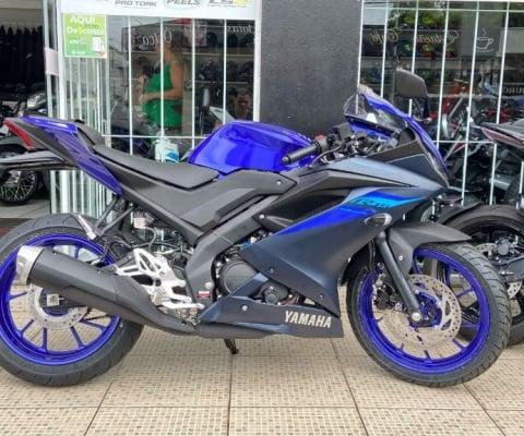 Yamaha R15 Abs 2025 0km, aceito troca, cartão e financiamento