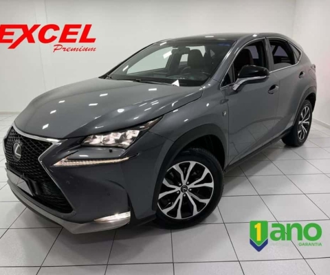 LEXUS NX 200T 2.0 F-SPORT 4X4 16V TURBO 2016