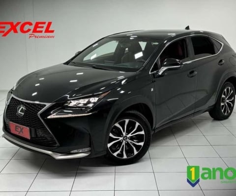 LEXUS NX 200T 2.0 F-SPORT 4X4 16V TURBO 2017