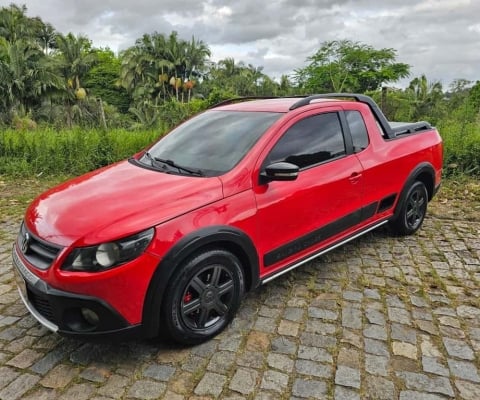 Volkswagen Saveiro CROSS 1.6 Mi Total Flex 8V CE  - Vermelha - 2011/2012