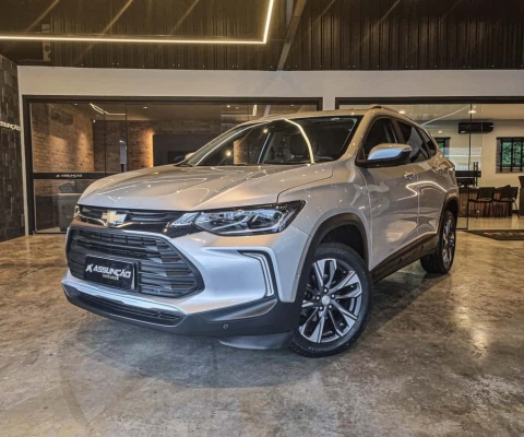 Chevrolet Tracker Premier 1.2 Turbo 12V Flex Aut. - Prata - 2020/2021