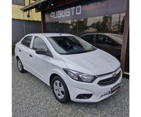 Chevrolet Onix JOY Plus 1.0 8V 4p Flex Mec.  - Branca - 2019/2020