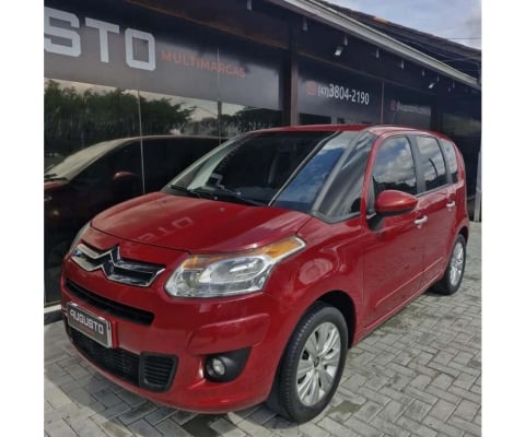 Citroën C3 Picasso GLX 1.5 Flex 8V 5p Mec.  - Vermelha - 2013/2014