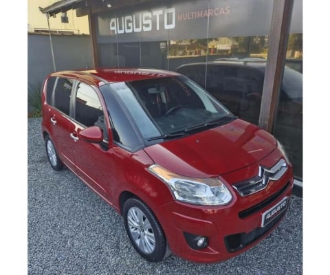 Citroën C3 Picasso GLX 1.5 Flex 8V 5p Mec.  - Vermelha - 2013/2014