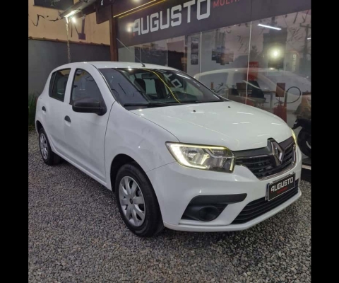 Renault Sandero LIFE10MT - Branca - 2020/2021