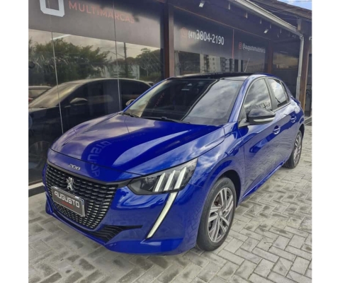 Peugeot 208 Griffe 1.6 Flex 16V 5p Aut.  - Azul - 2021/2022