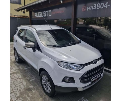 Ford EcoSport XLS FREESTYLE 1.6 Flex 8V 5p  - Branca - 2012/2013