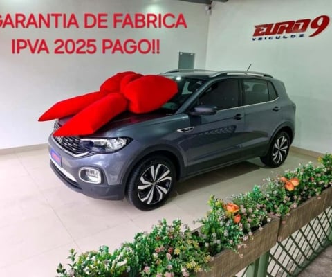 VOLKSWAGEN T-CROSS 250 TSI HIGHLINE AUT 2023 NOVA!! 