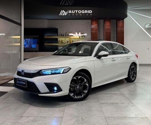 Honda Civic 2.0 TOURING HÍBRIDO - Branca - 2023/2024