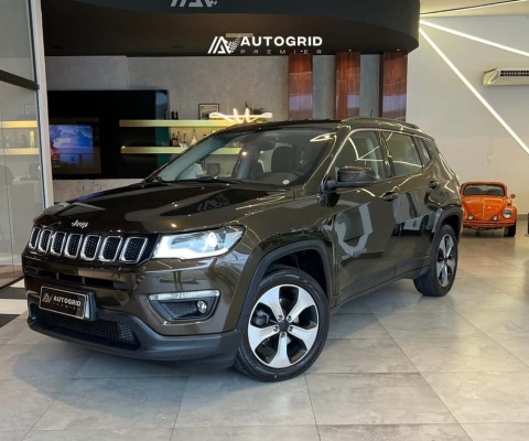 Jeep Compass LONGITUDE 2.0 4x2 Flex 16V Aut.  - Marrom - 2017/2018