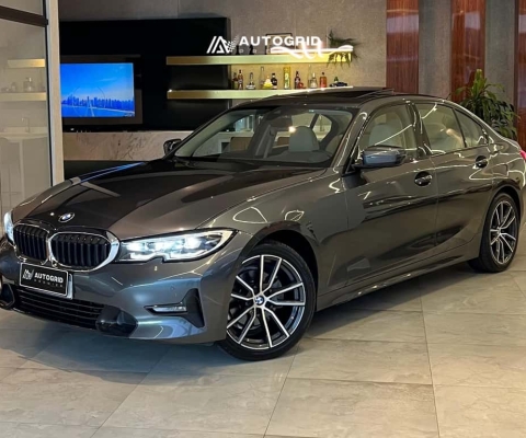 BMW 320i Modern/Sport TB 2.0/A.Flex/GP 4p  - Cinza - 2019/2020