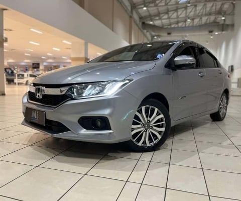 Honda City EX 1.5 Flex 16V 4p Aut. - Prata - 2018/2019