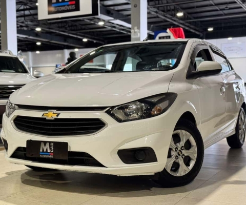 Chevrolet Onix HATCH LT 1.0 8V FlexPower 5p Mec.  - Branca - 2018/2019