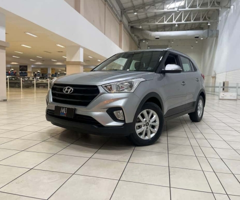 Hyundai Creta Action 1.6 16V Flex Aut.  - Prata - 2022/2023