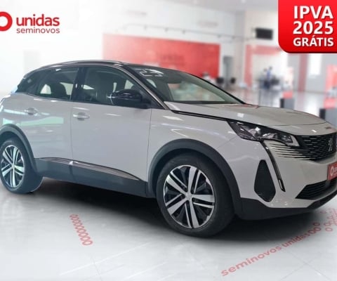 Peugeot 3008 2023 1.6 16v thp gasolina griffe automático