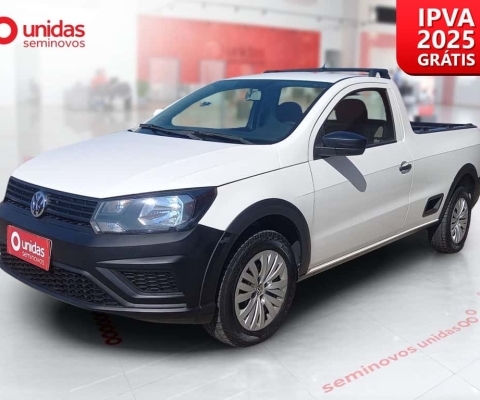 Volkswagen Saveiro 2022 1.6 msi robust cs 8v flex 2p manual