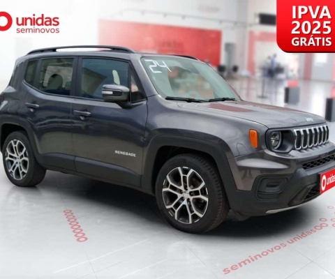 Jeep Renegade 2024 1.3 t270 turbo flex longitude at6