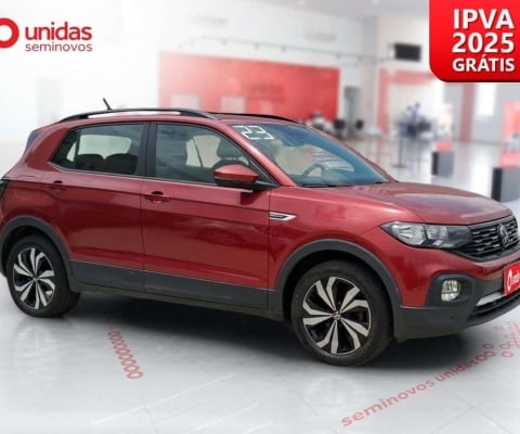 Volkswagen T-cross 2023 1.0 200 tsi total flex comfortline automático