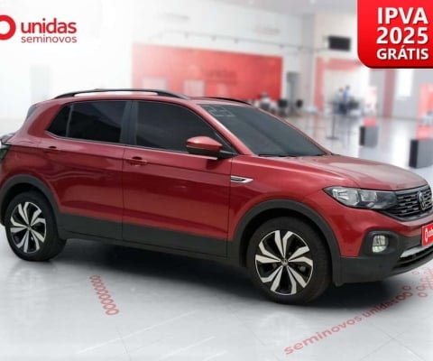 Volkswagen T-cross 2023 1.0 200 tsi total flex comfortline automático