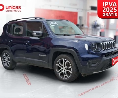 Jeep Renegade 2024 1.3 t270 turbo flex longitude at6