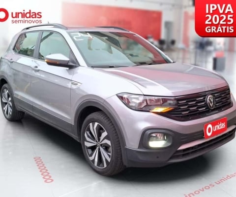 Volkswagen T-cross 2024 1.0 200 tsi total flex comfortline automático