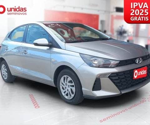 Hyundai Hb20 2024 1.0 12v flex sense plus manual