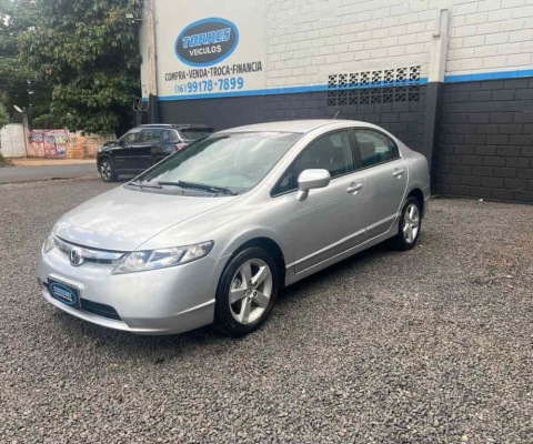 Honda Civic 2007 1.8 lxs 16v flex 4p manual