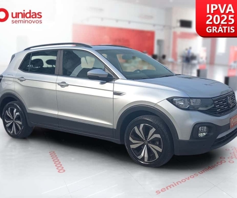 Volkswagen T-cross 2023 1.0 200 tsi total flex comfortline automático