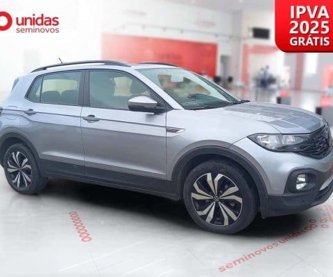 Volkswagen T-cross 2024 1.0 200 tsi total flex comfortline automático