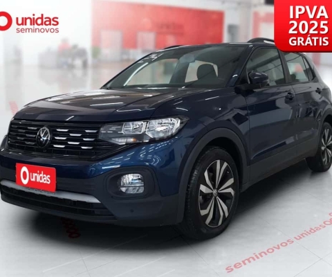 Volkswagen T-cross 2024 1.0 200 tsi total flex comfortline automático