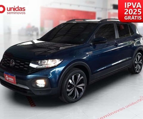 Volkswagen T-cross 2024 1.0 200 tsi total flex comfortline automático