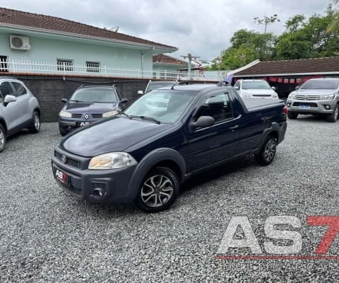 Fiat Strada Working 1.4 mpi Fire Flex 8V CS  - Azul - 2014/2015