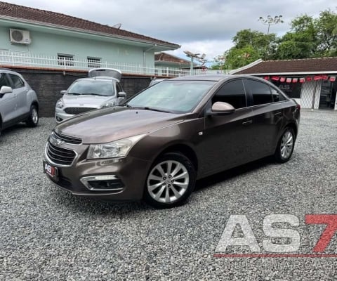 Chevrolet Cruze CRUZE LT 1.8 16V FlexPower 4p Aut. - Cinza - 2015/2015